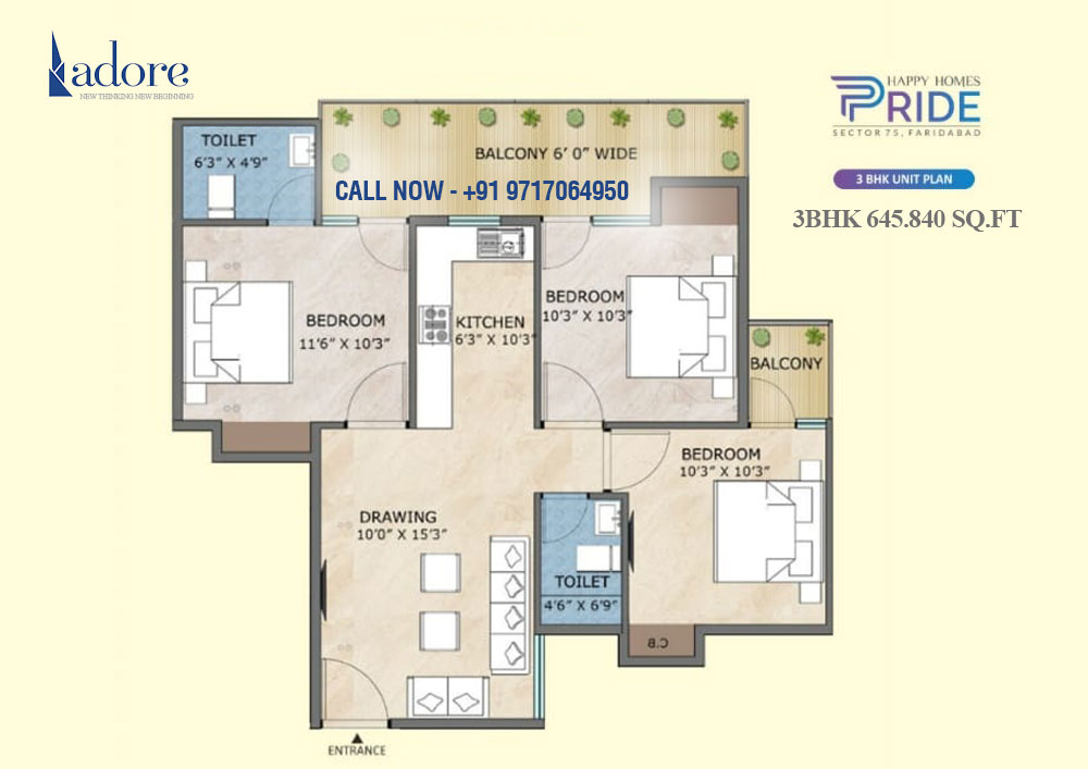 3BHK